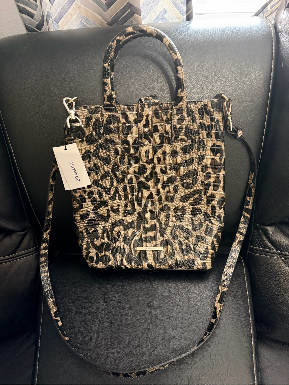 Brahmin Sonoma in Snow Leopard NWT